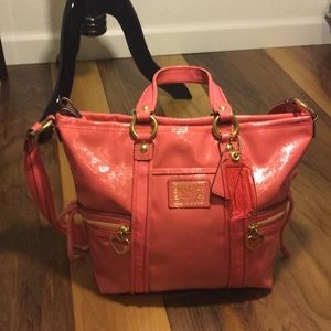 “Legally Blonde” Pink Coach Poppy Gloss Purse